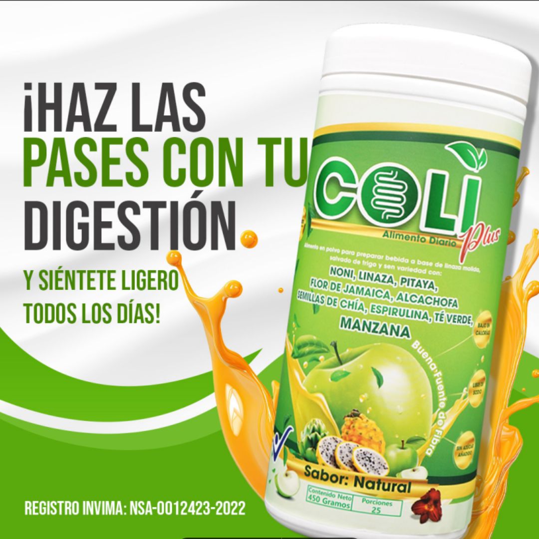 COLI PLUS🌿-CERO ESTREÑIMIENTO 100% NATURAL🌿+ Envió Gratis